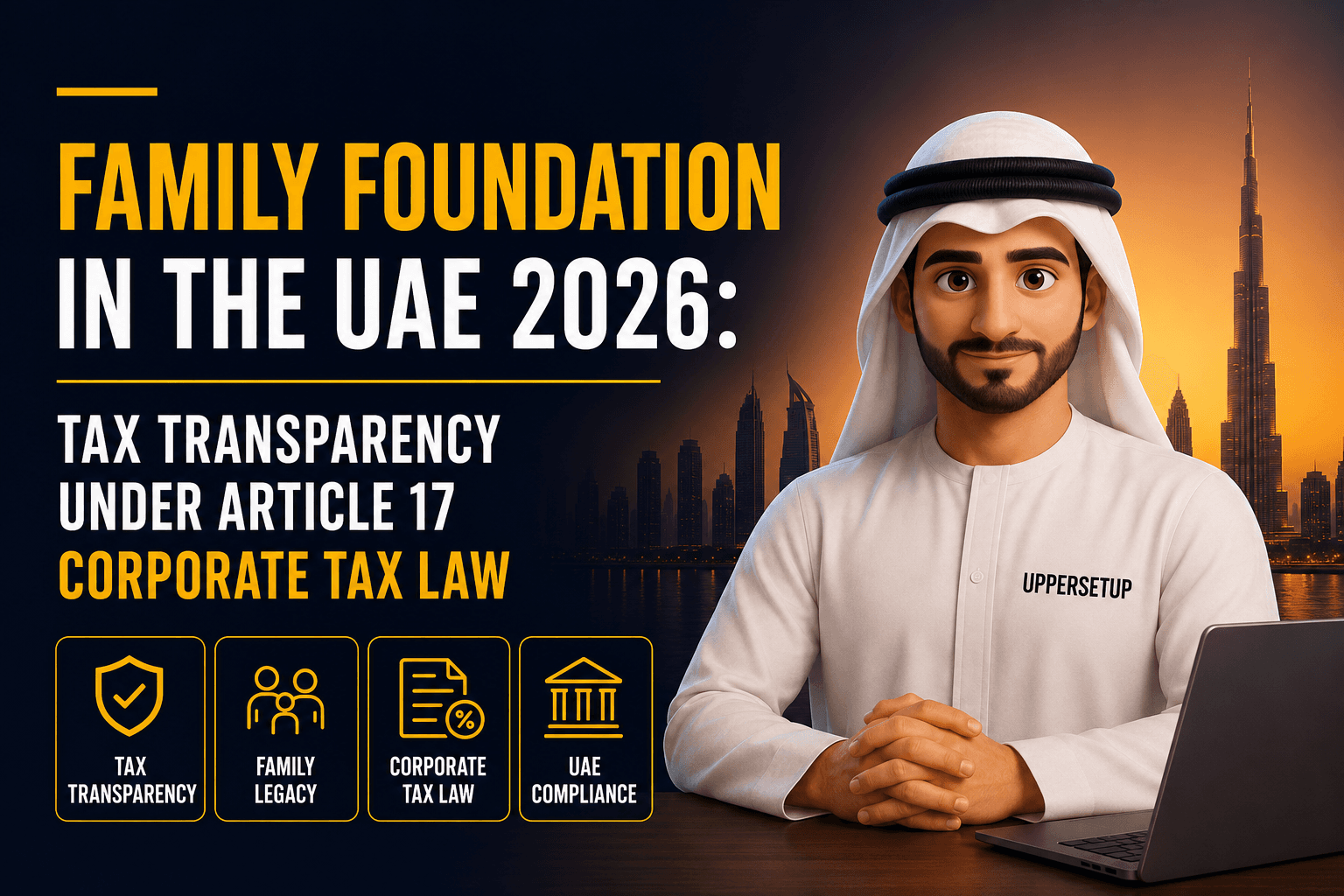 UAE Family Foundation 2026: Tax Transparency Under Article 17 of the Corporate Tax Law