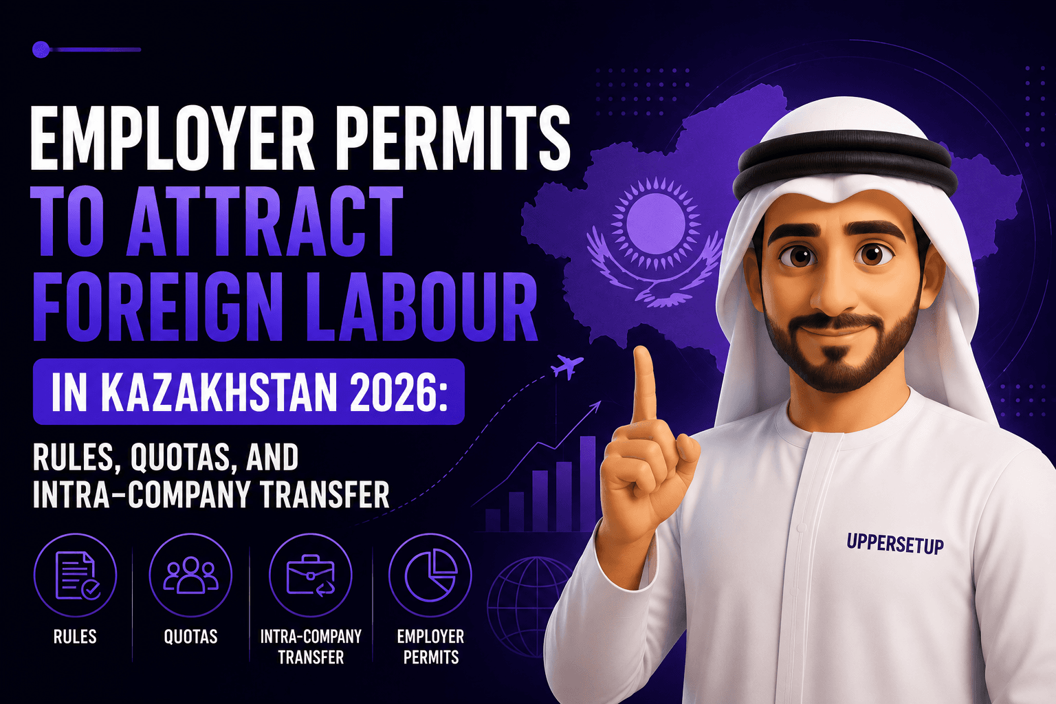 Employer Permits to Attract Foreign Labour in Kazakhstan 2026: Rules, Quotas, and Intra-Company Transfer