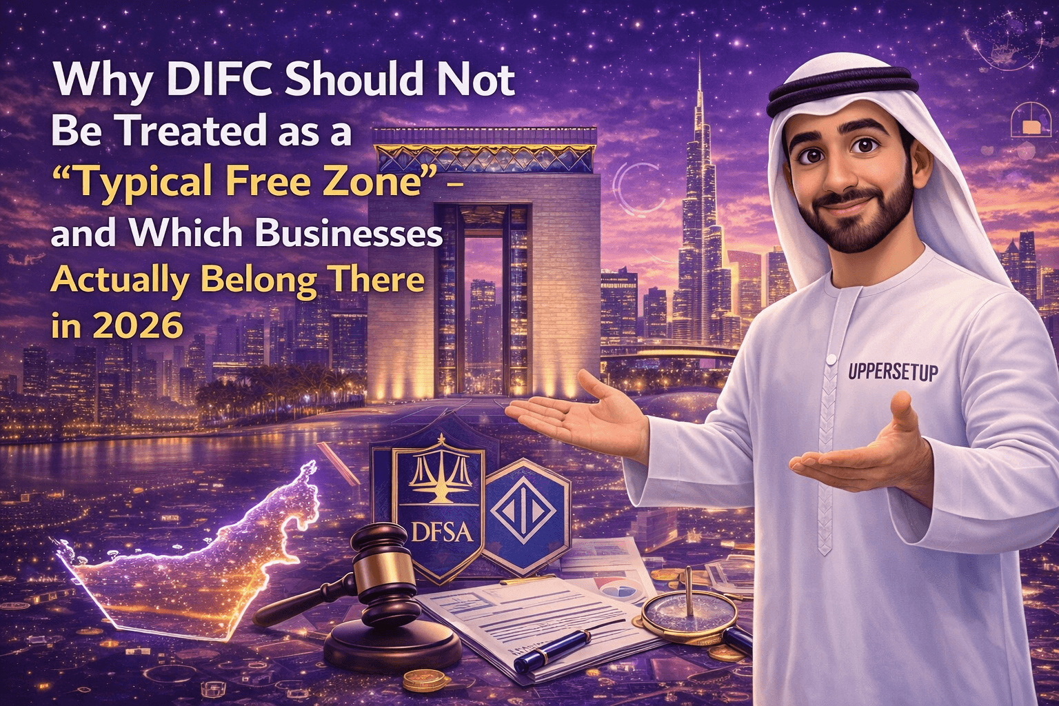 Why DIFC Should Not Be Treated as a “Typical Free Zone” — and Which Businesses Actually Belong There in 2026