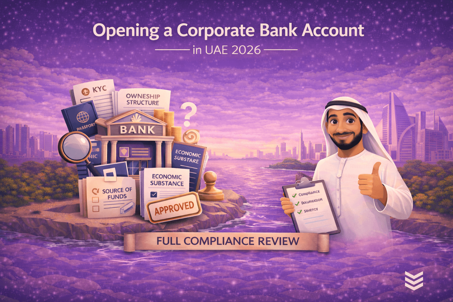 How to Open a Corporate Bank Account in the UAE in 2026: Banking Reality Without Illusions
