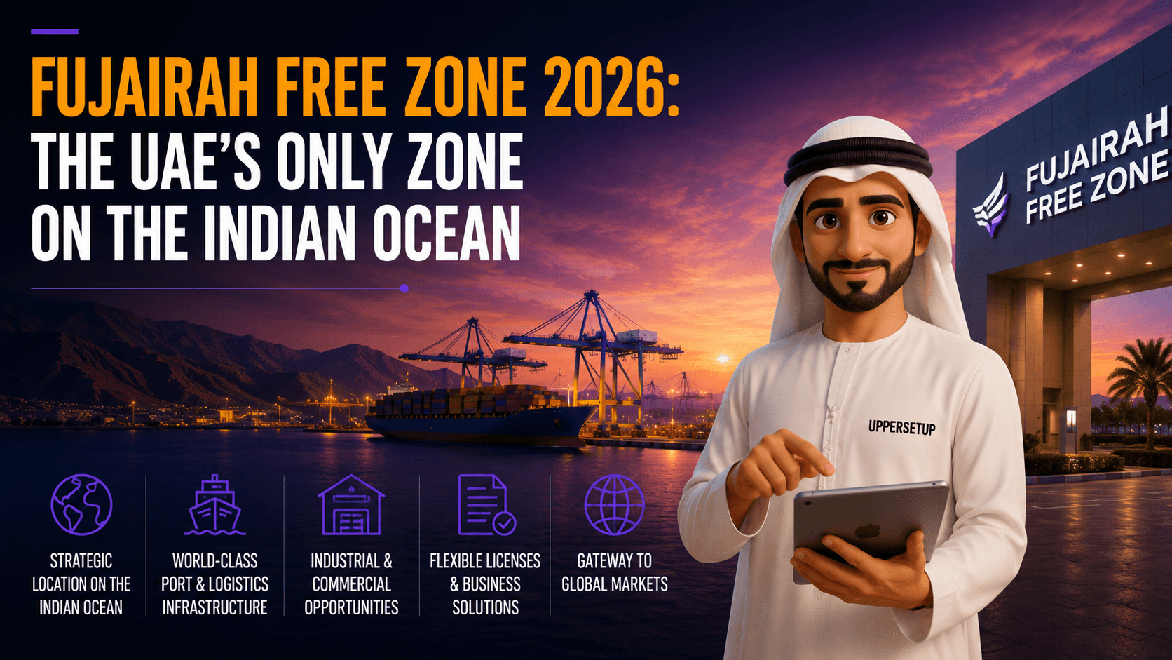 Fujairah Free Zone 2026: The UAE’s Only Zone on the Indian Ocean