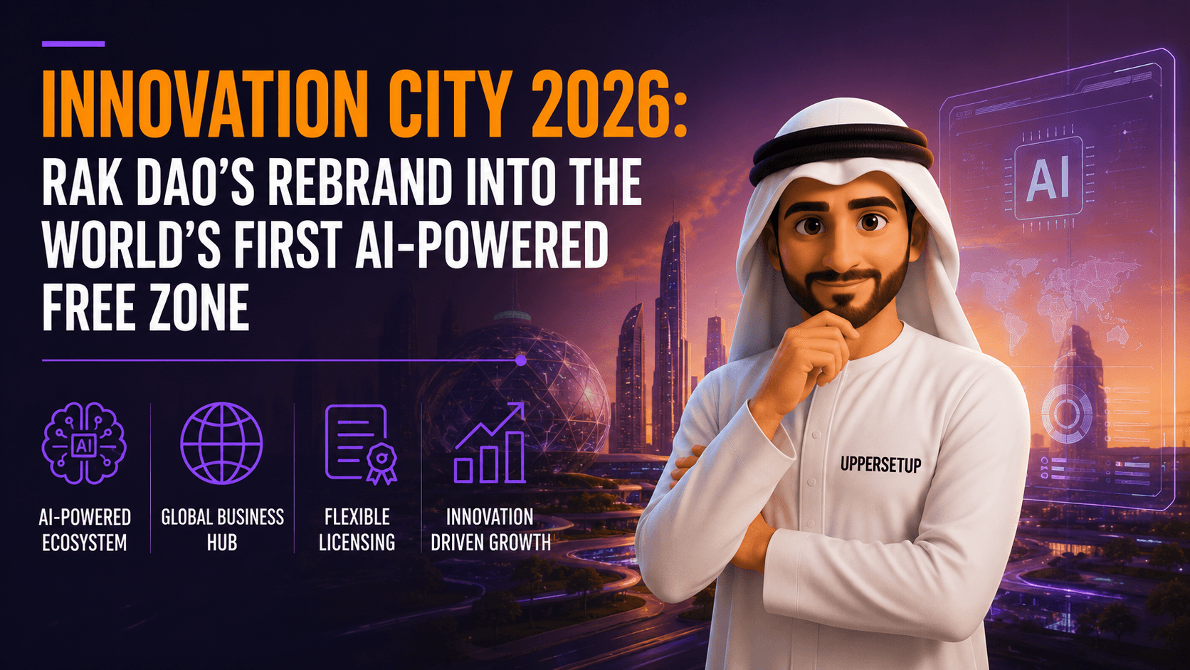 Innovation City 2026: RAK DAO’s Rebrand into the World’s First AI-Powered Free Zone