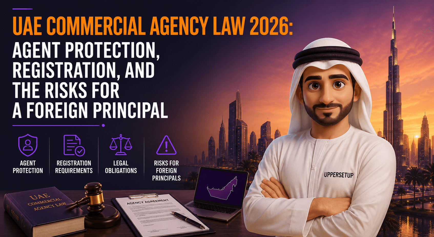 UAE Commercial Agency Law 2026: Agent Protection, Registration, and the Risks for a Foreign Principal